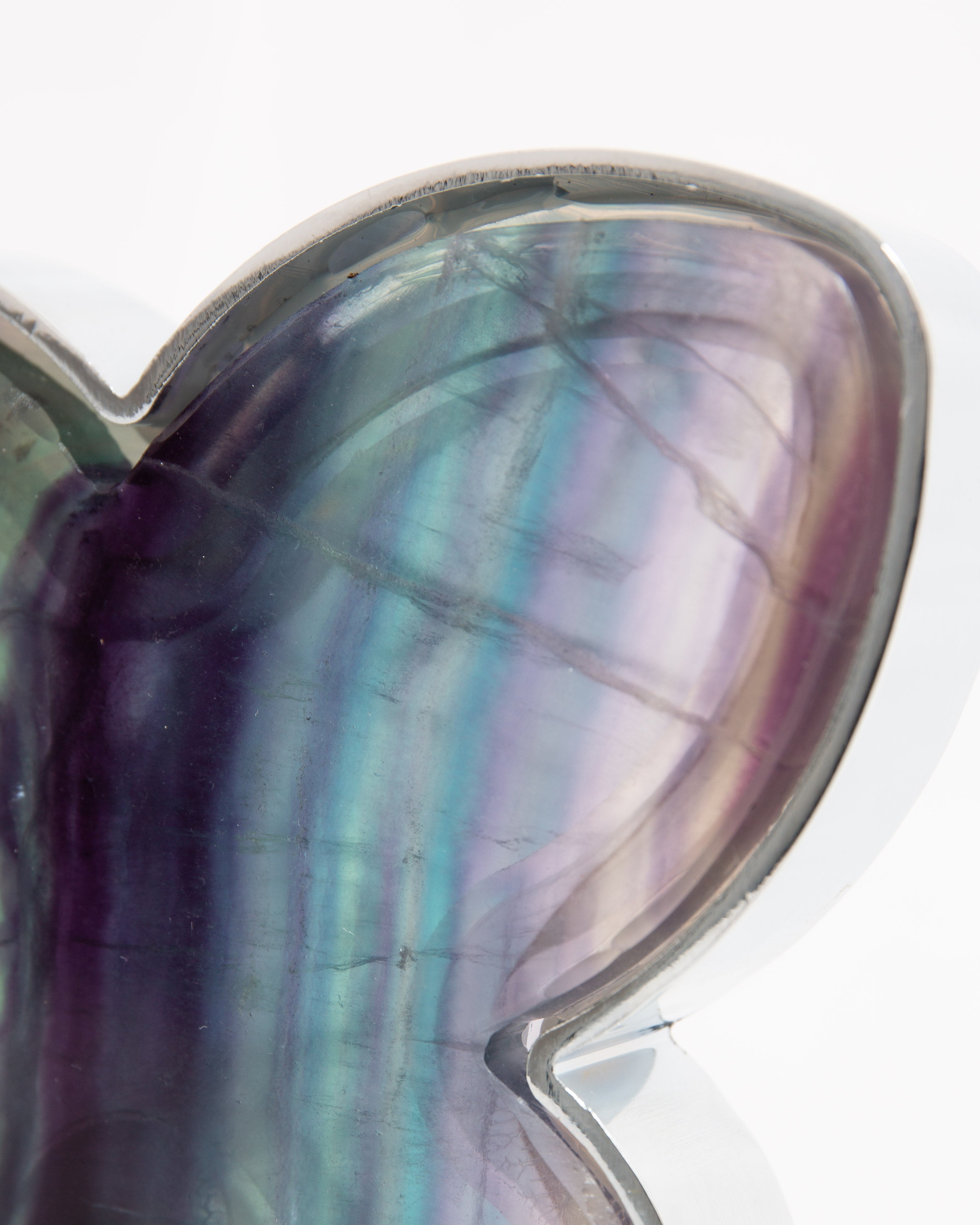 Fluorit Pillangó Lámpa