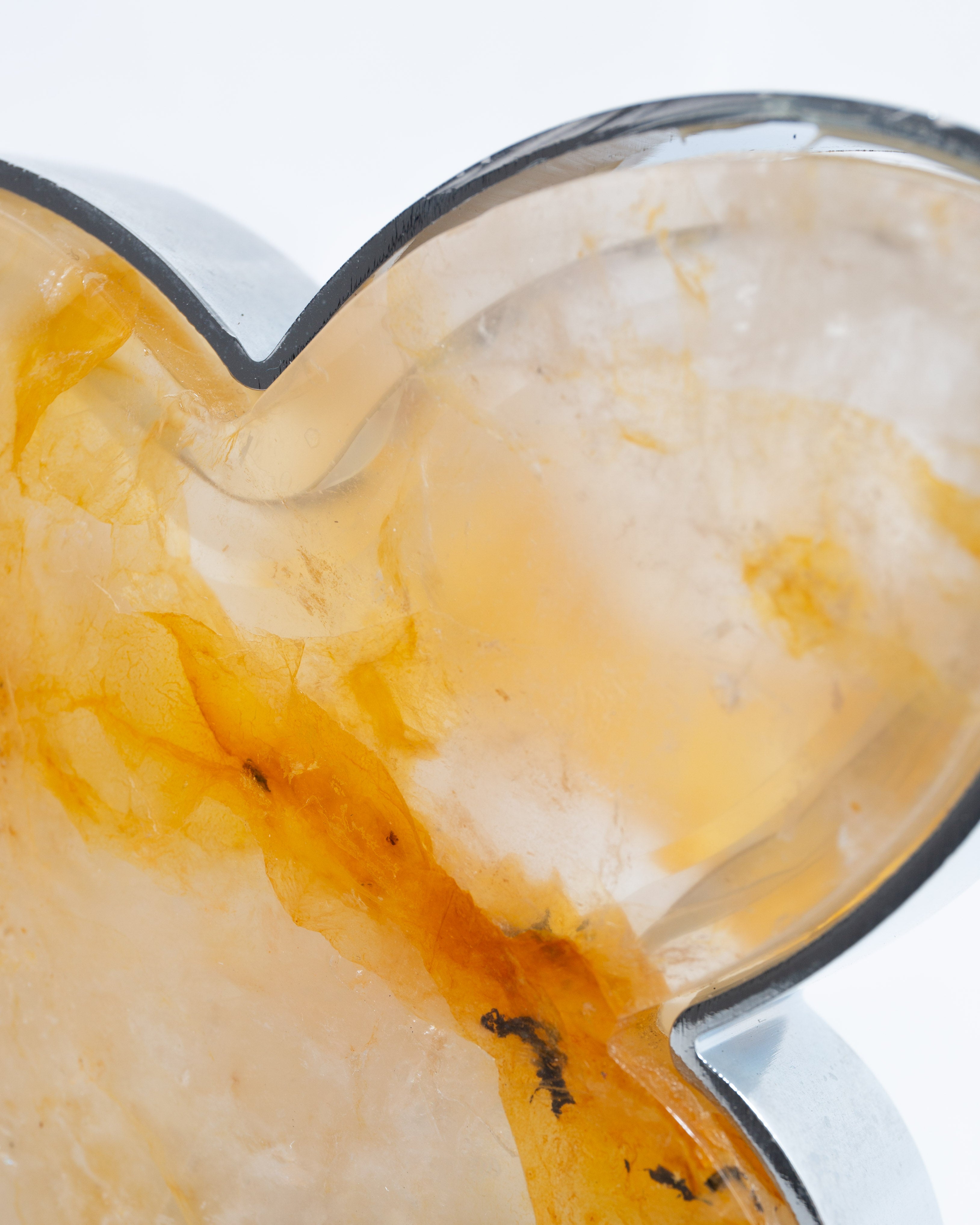 Golden Healer Pillangó Lámpa (Hematoid Kvarc)