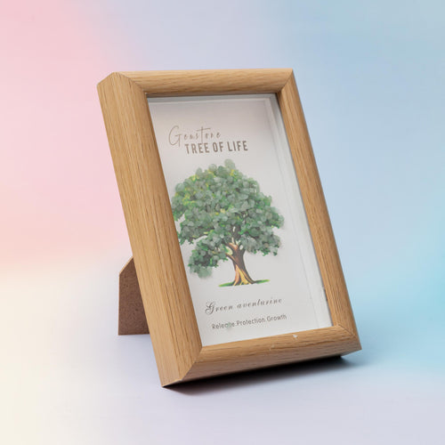 Aventunrine Crystal Tree in Frame – 12×17cm
