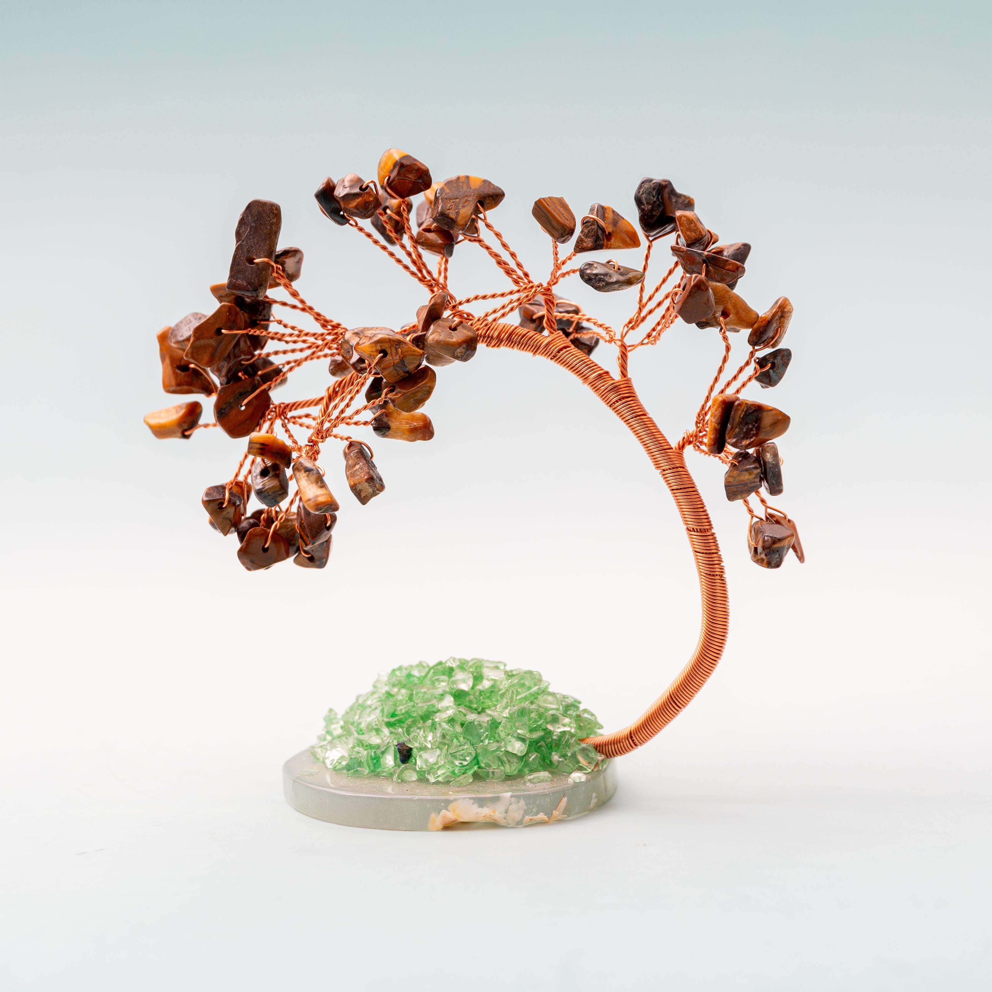 Tiger Eye Crystal Tree - 7cm