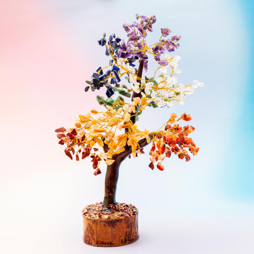 7 Chakra Crystal Tree - 23cm