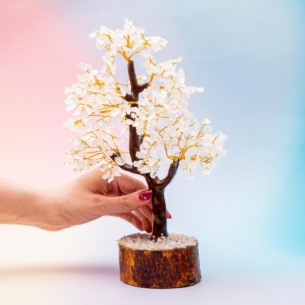 Clear Quartz Crystal Tree - 23cm