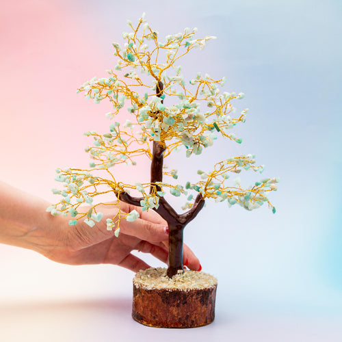 Amazonite Crystal Tree - 23cm