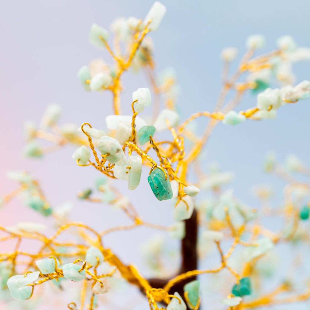 Amazonite Crystal Tree - 23cm