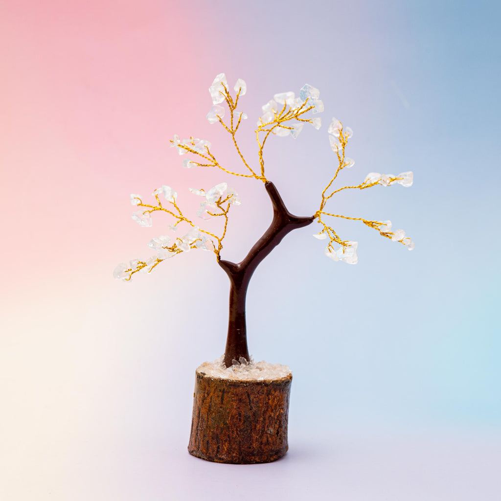 Clear Quartz Crystal Tree - 12cm