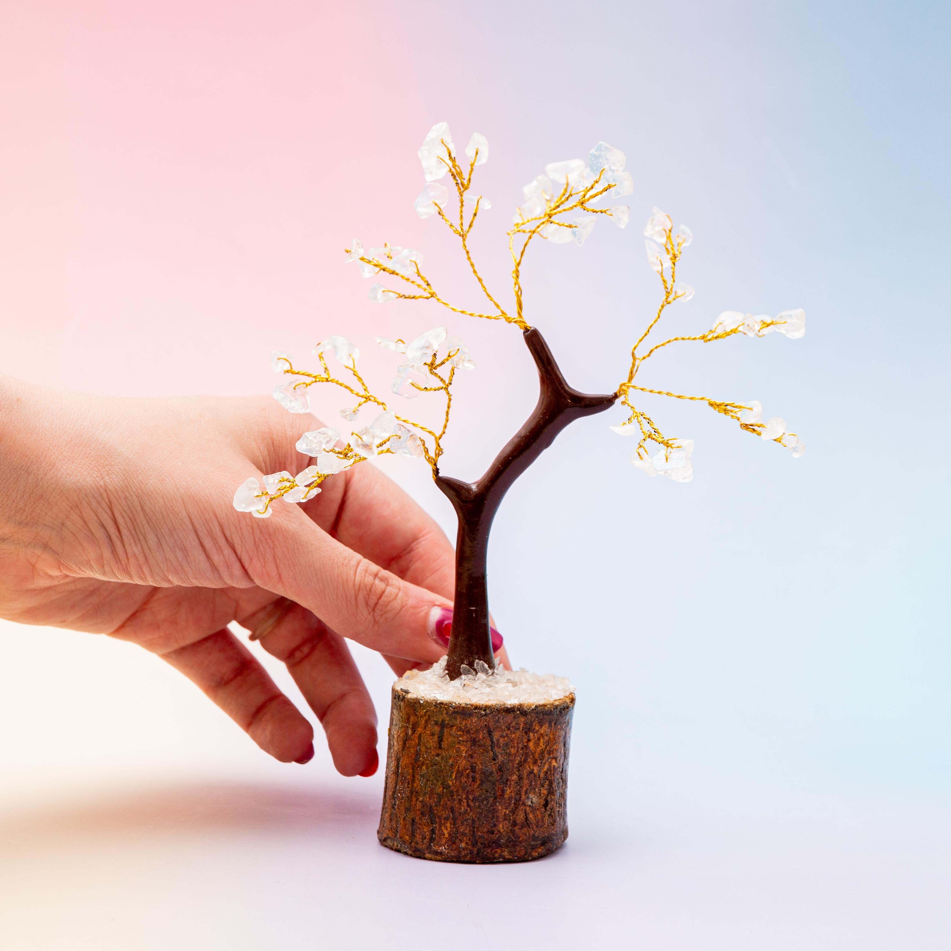 Clear Quartz Crystal Tree - 12cm