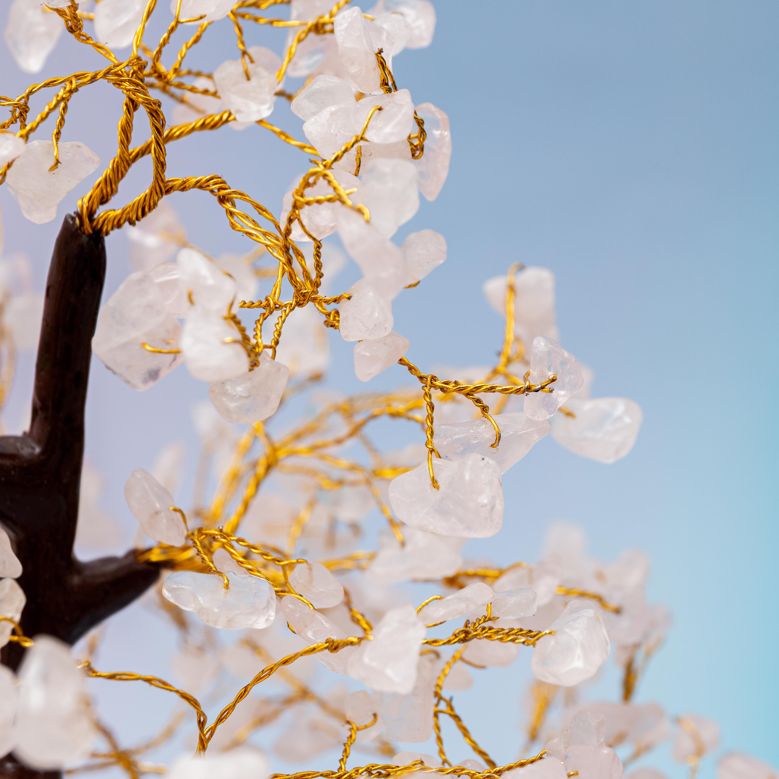 Rose Quartz Crystal Tree - 23cm
