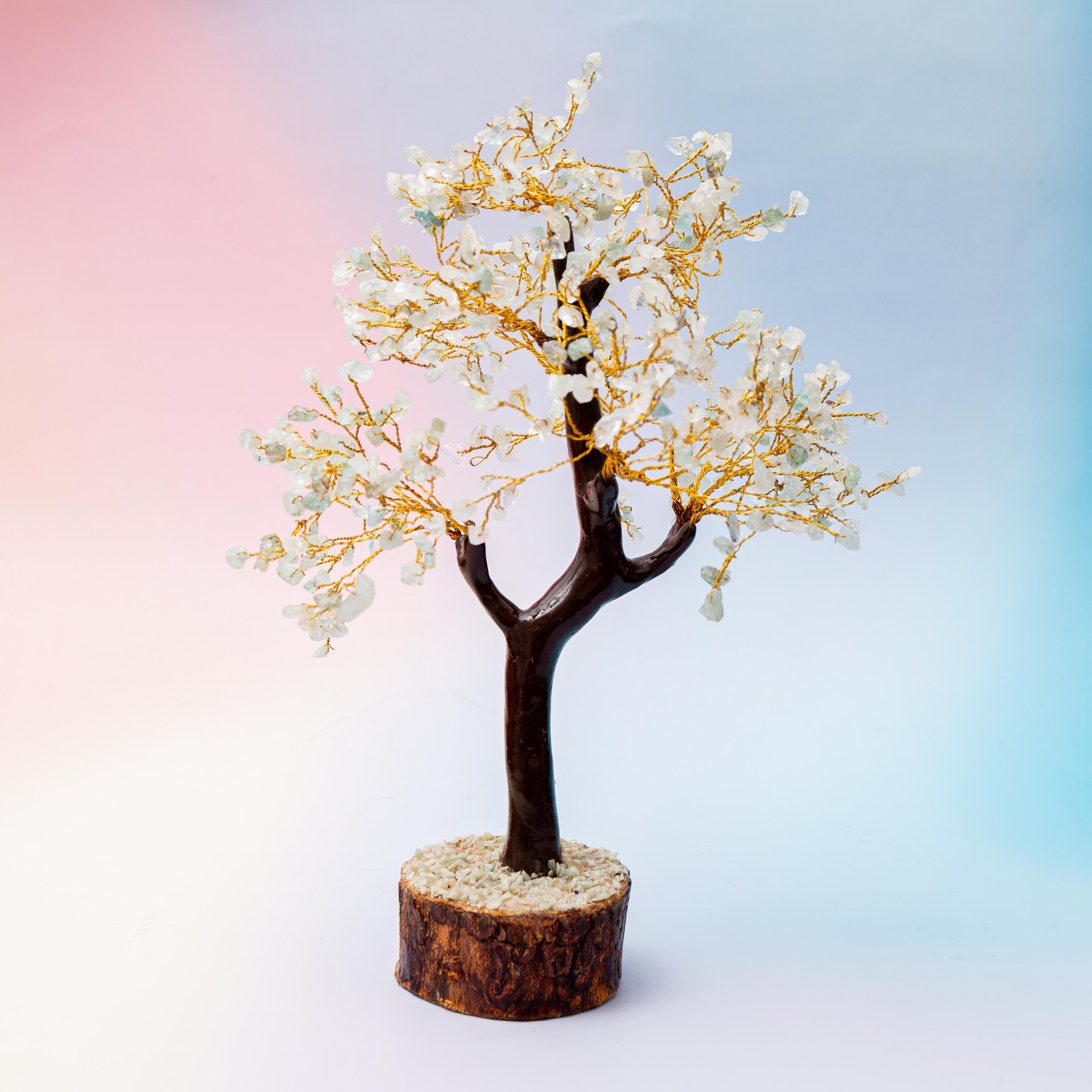 Aquarmarine Crystal Tree - 23cm