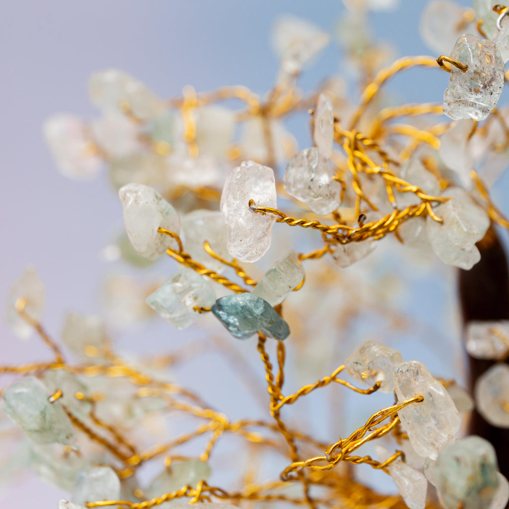 Aquarmarine Crystal Tree - 23cm