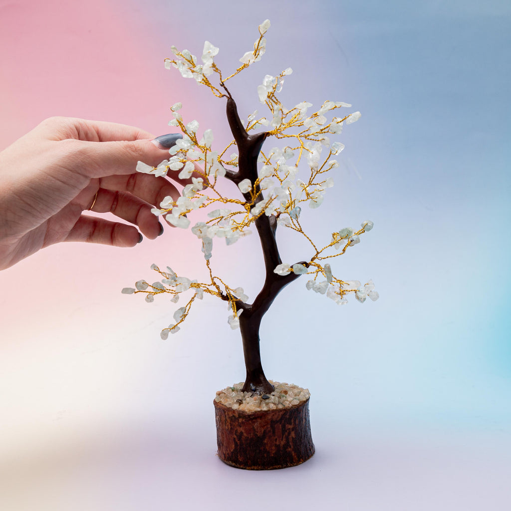 Aquarmarine Crystal Tree - 20cm