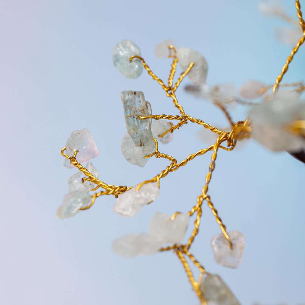 Aquarmarine Crystal Tree - 20cm