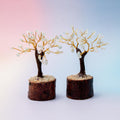 Aquamarine Crystal Tree - 10cm