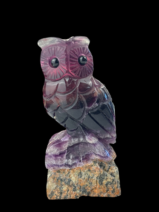 Owl Fluorite 🦉(361g)