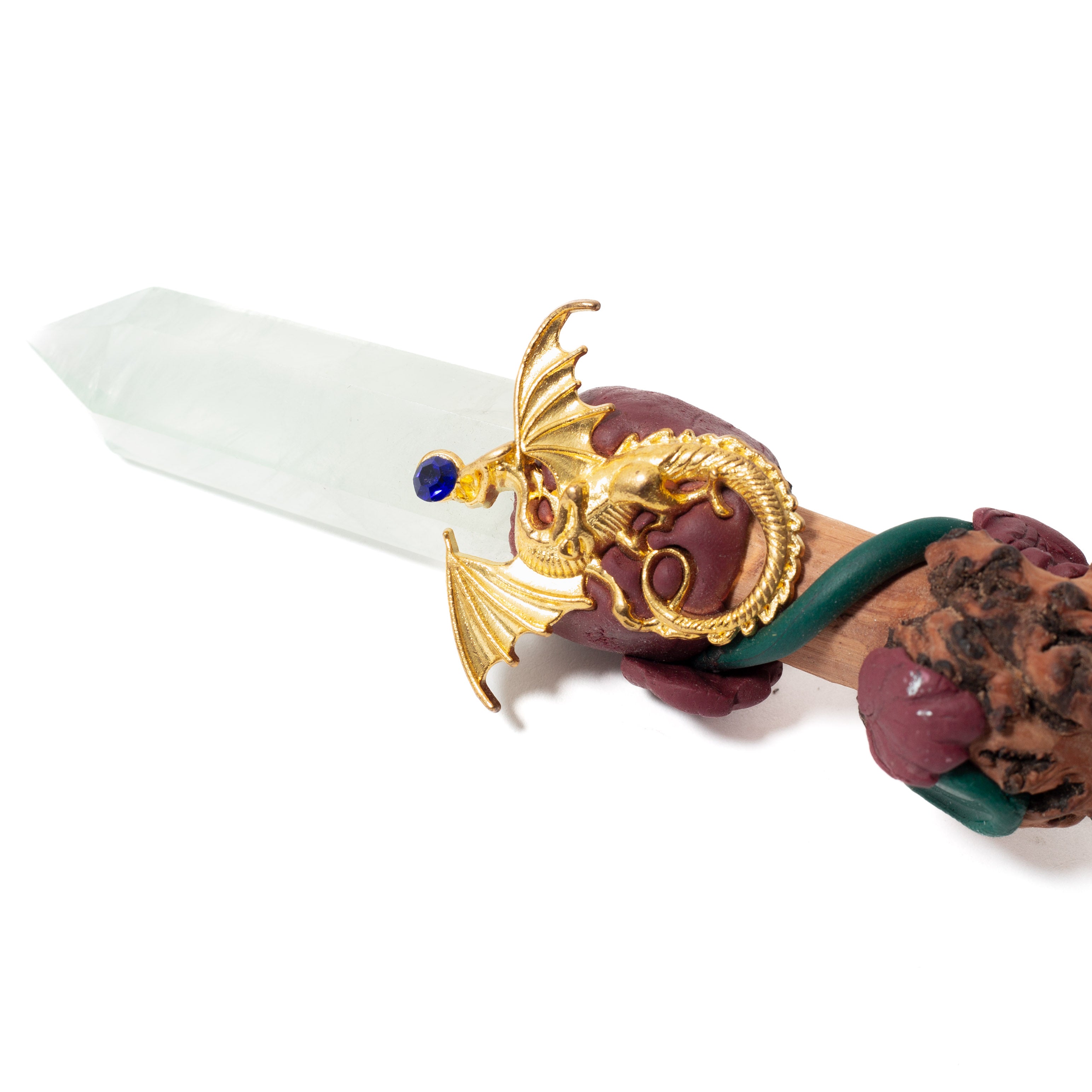 Kristálypálca - Zöld fluorit