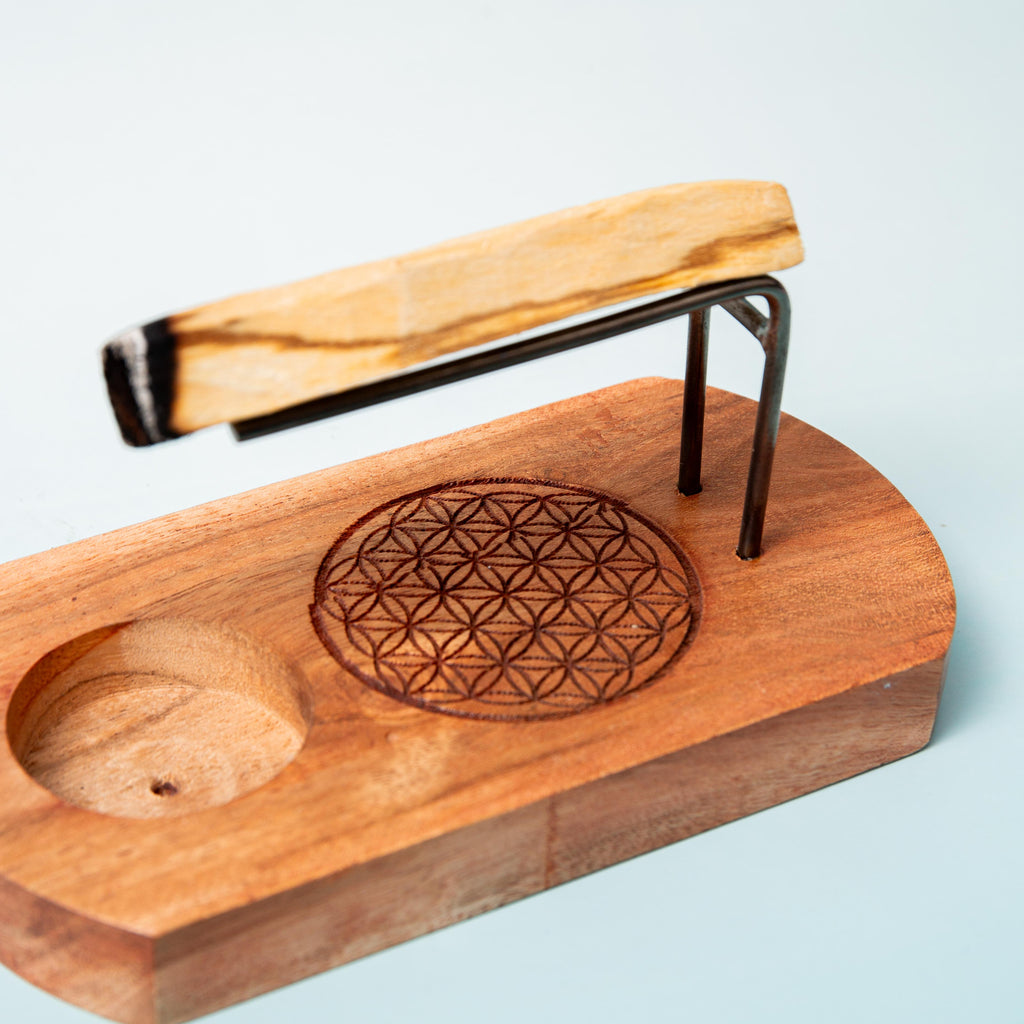 Palo Santo Stick Holder – Flower of Life
