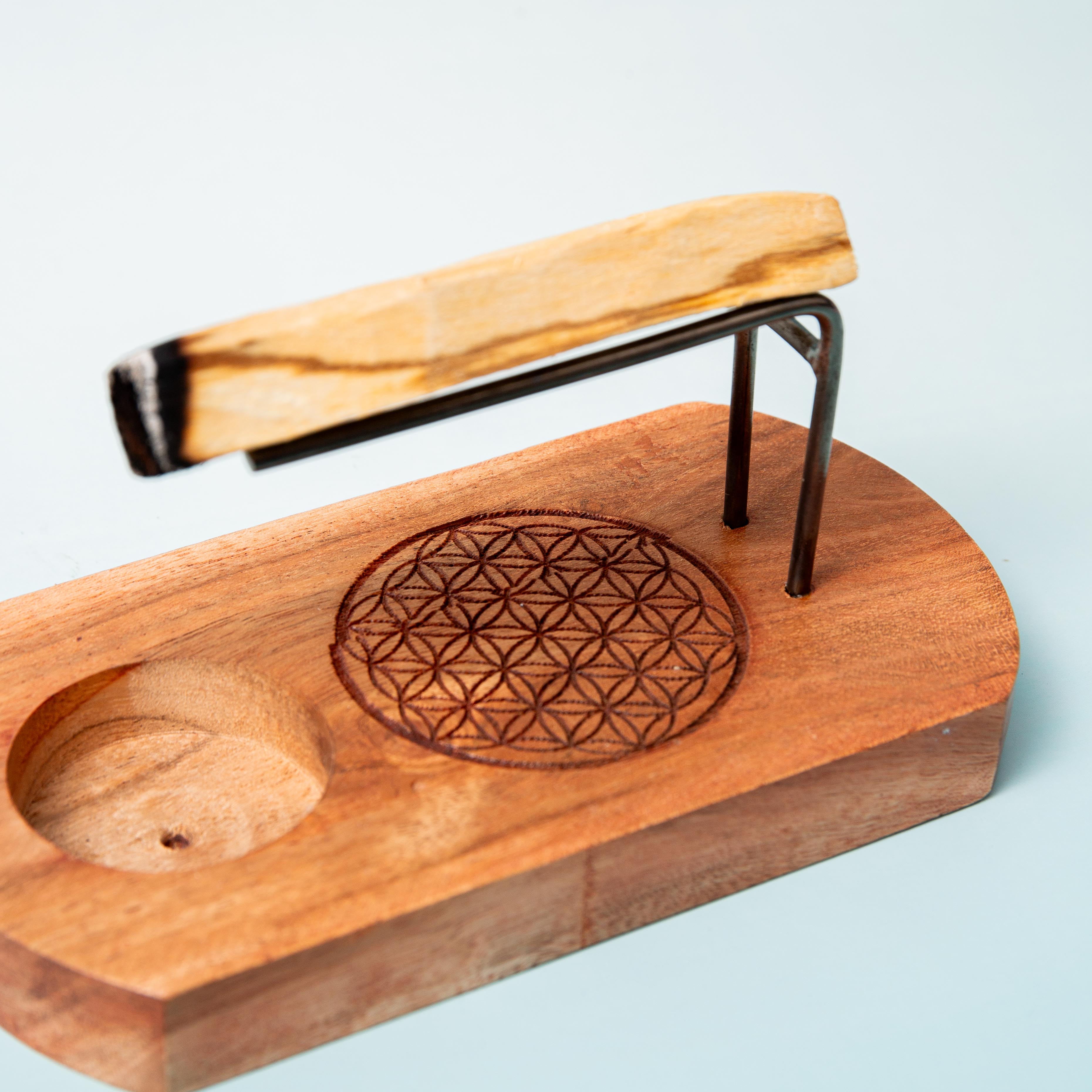 Palo Santo Stick Holder – Flower of Life