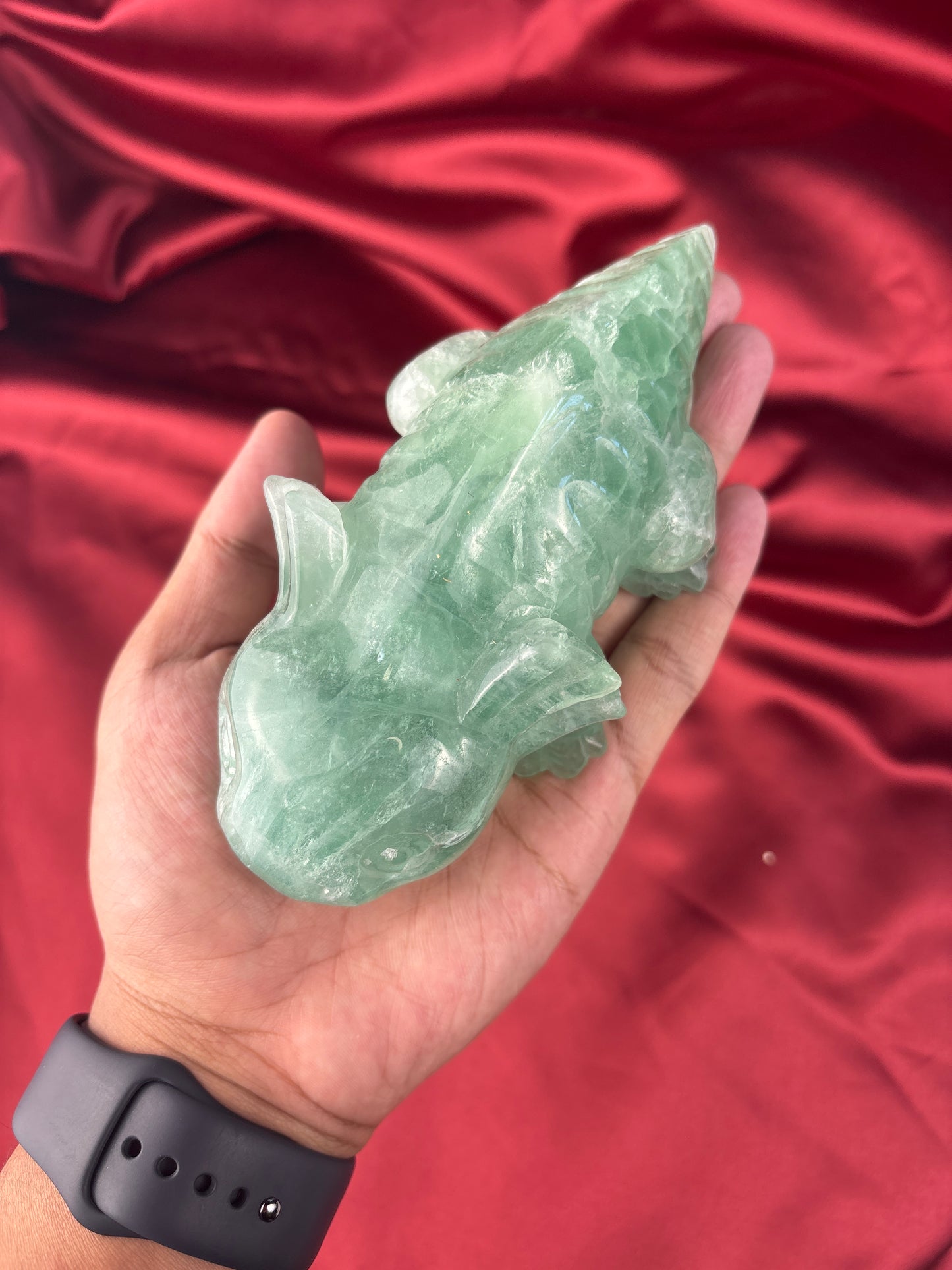 Fluorite salamander/ Fluorit szalamandra🦎 (650g)