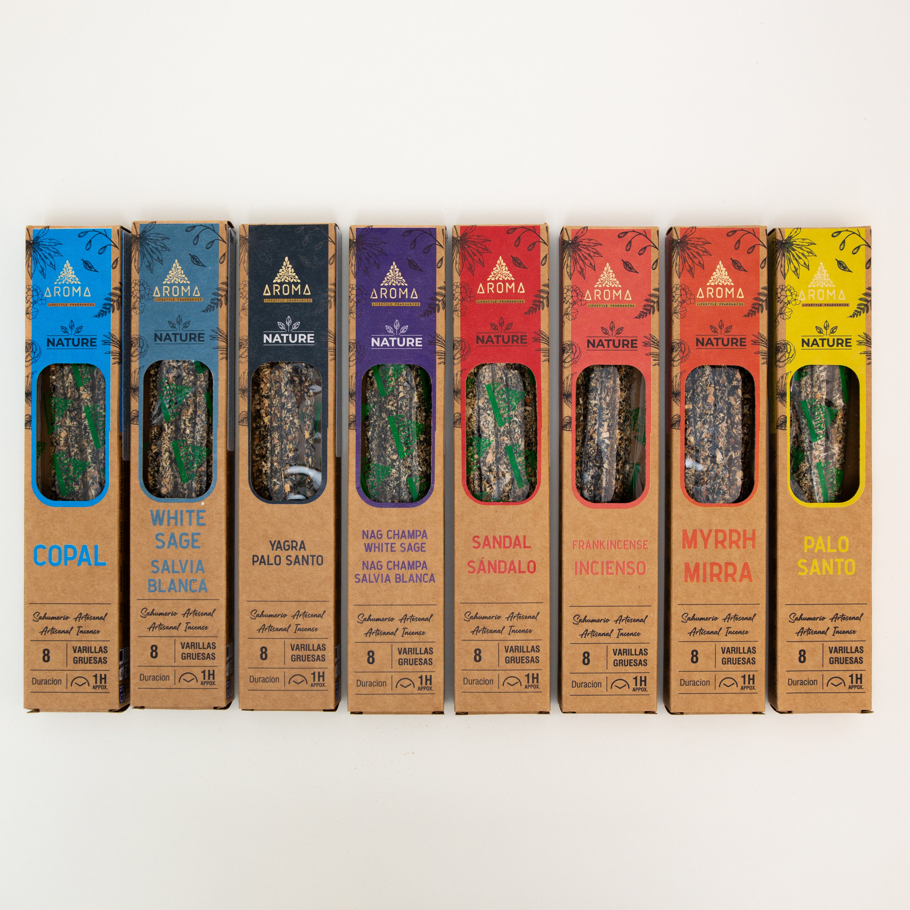 Aroma füstölők – Természet ihlette kollekció