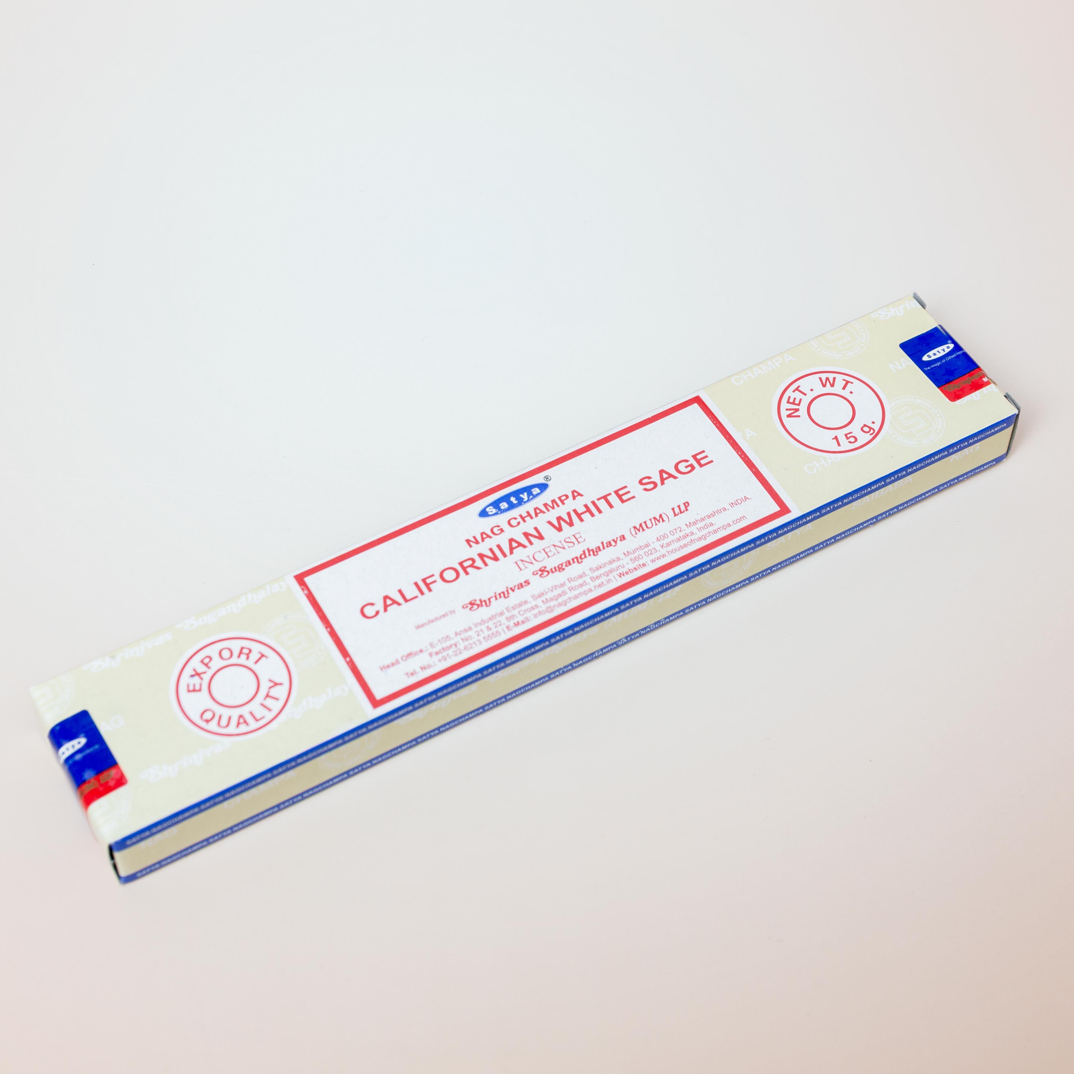 Satya - Nag Champa Californian White Sage