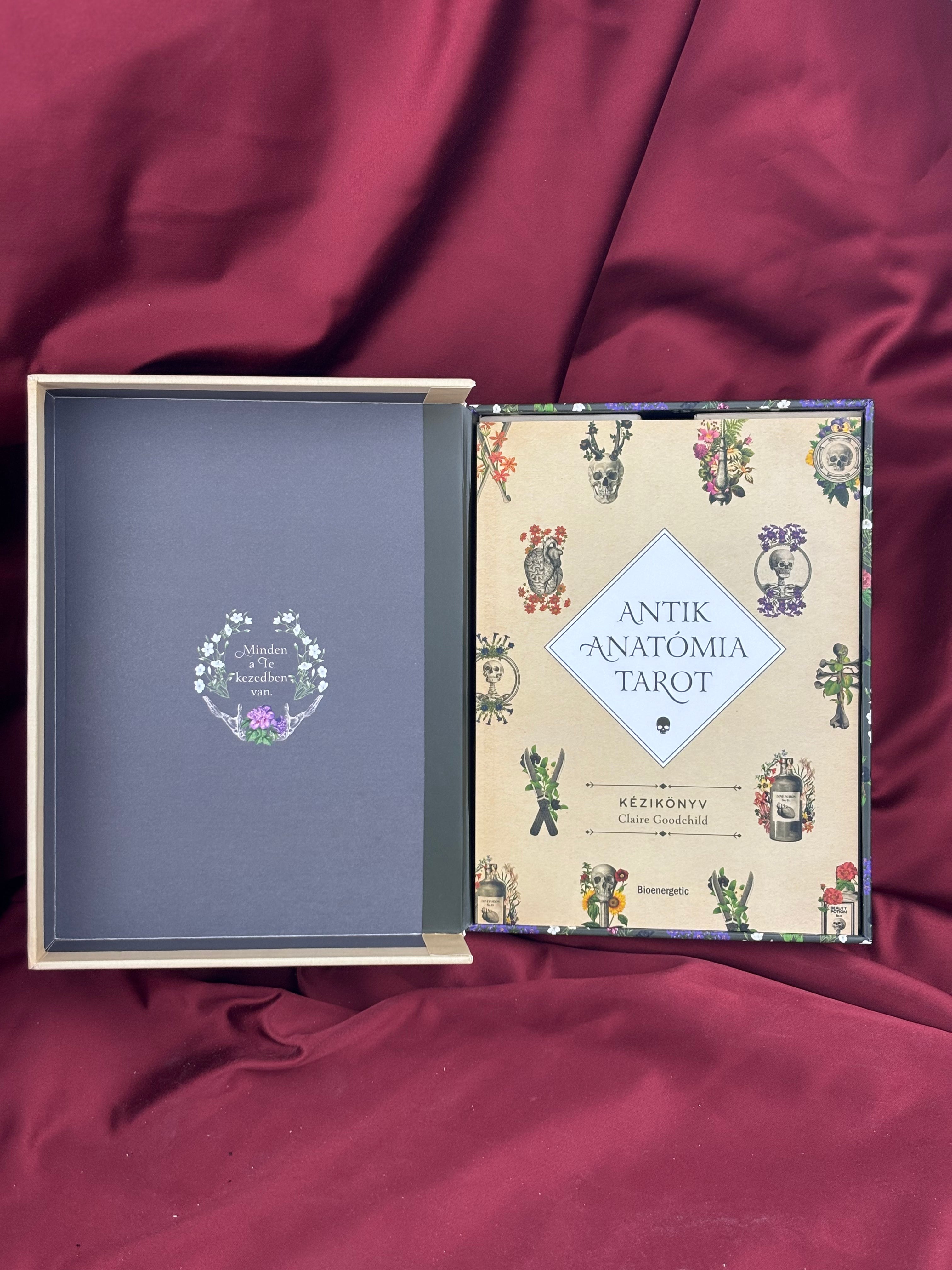 Antik anatómia tarot - Kártyacsomag és kézikönyv modern misztikusoknak