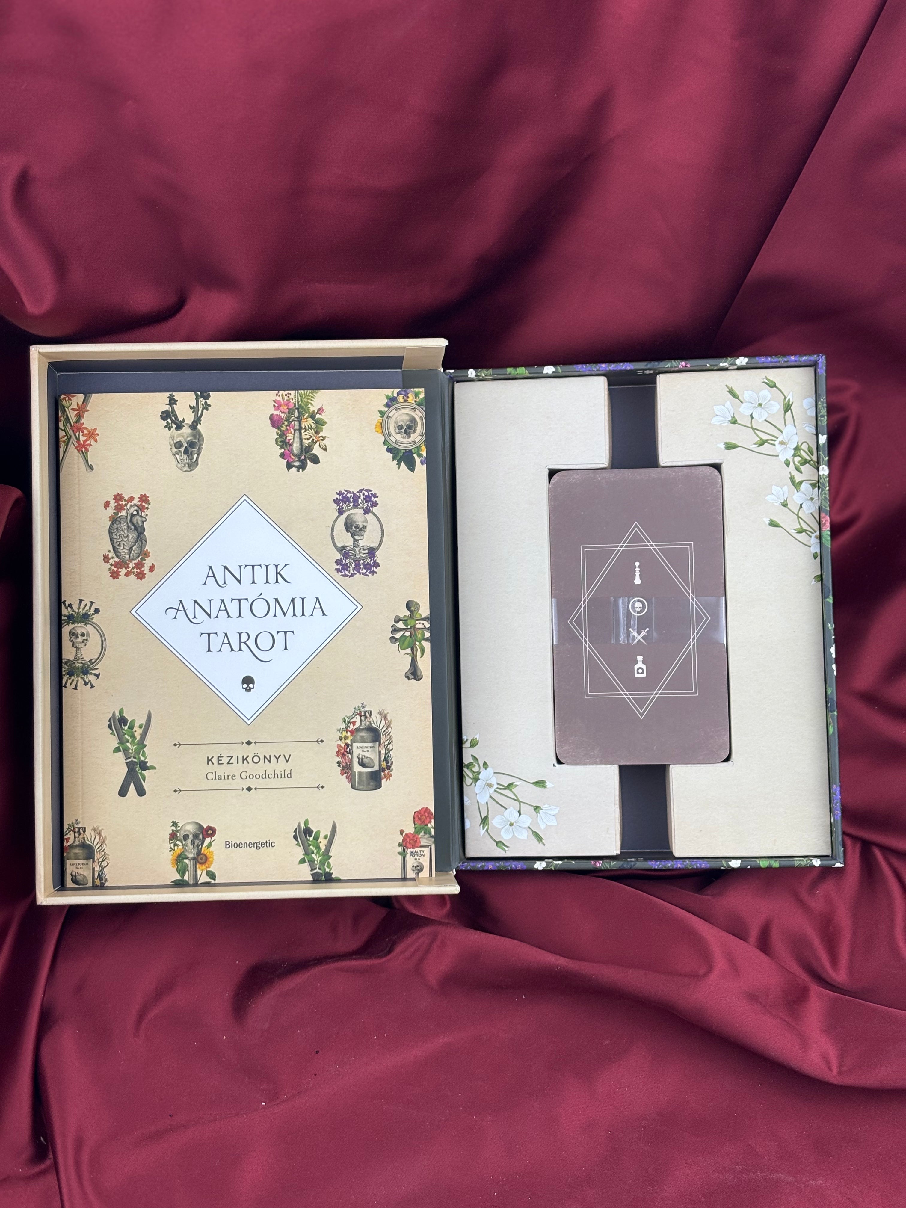 Antik anatómia tarot - Kártyacsomag és kézikönyv modern misztikusoknak