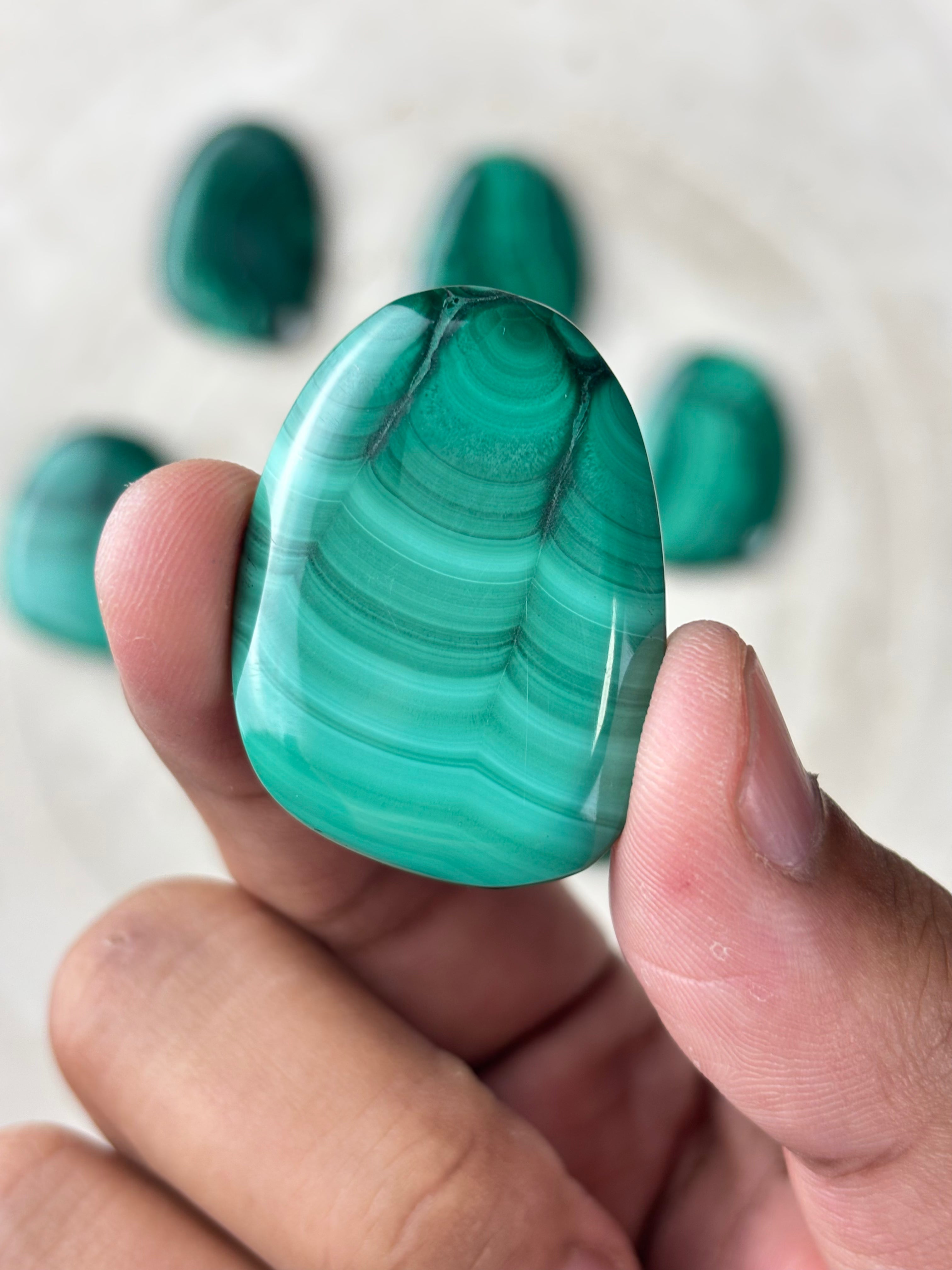 Malachite Lapos (13-16g)