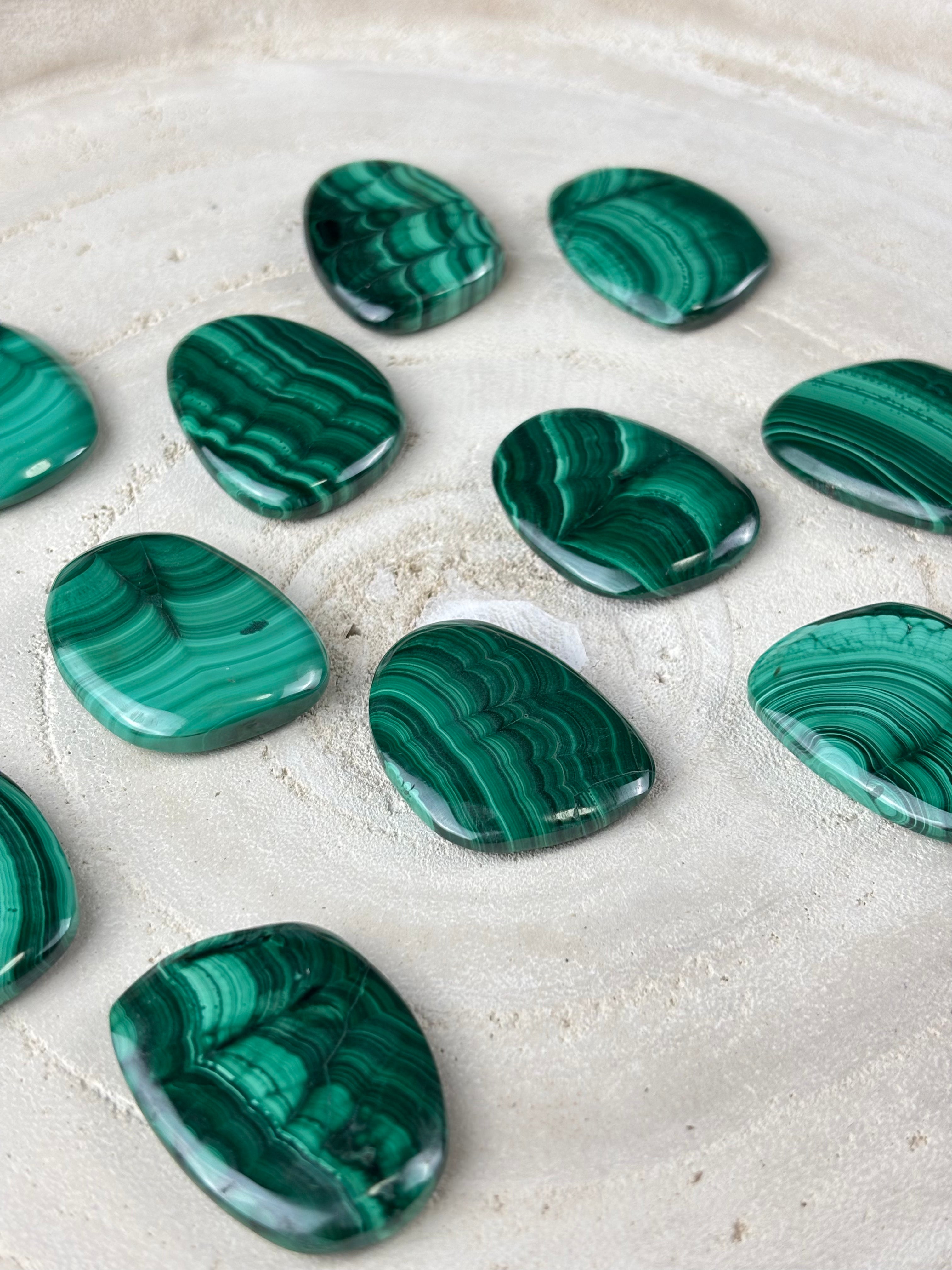 Malachite Lapos (13-16g)