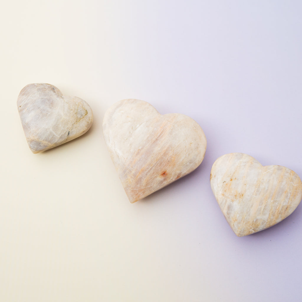 Holdkő szív - 4-6 cm