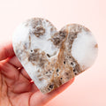 Quartzite Heart- 8cm/H12D