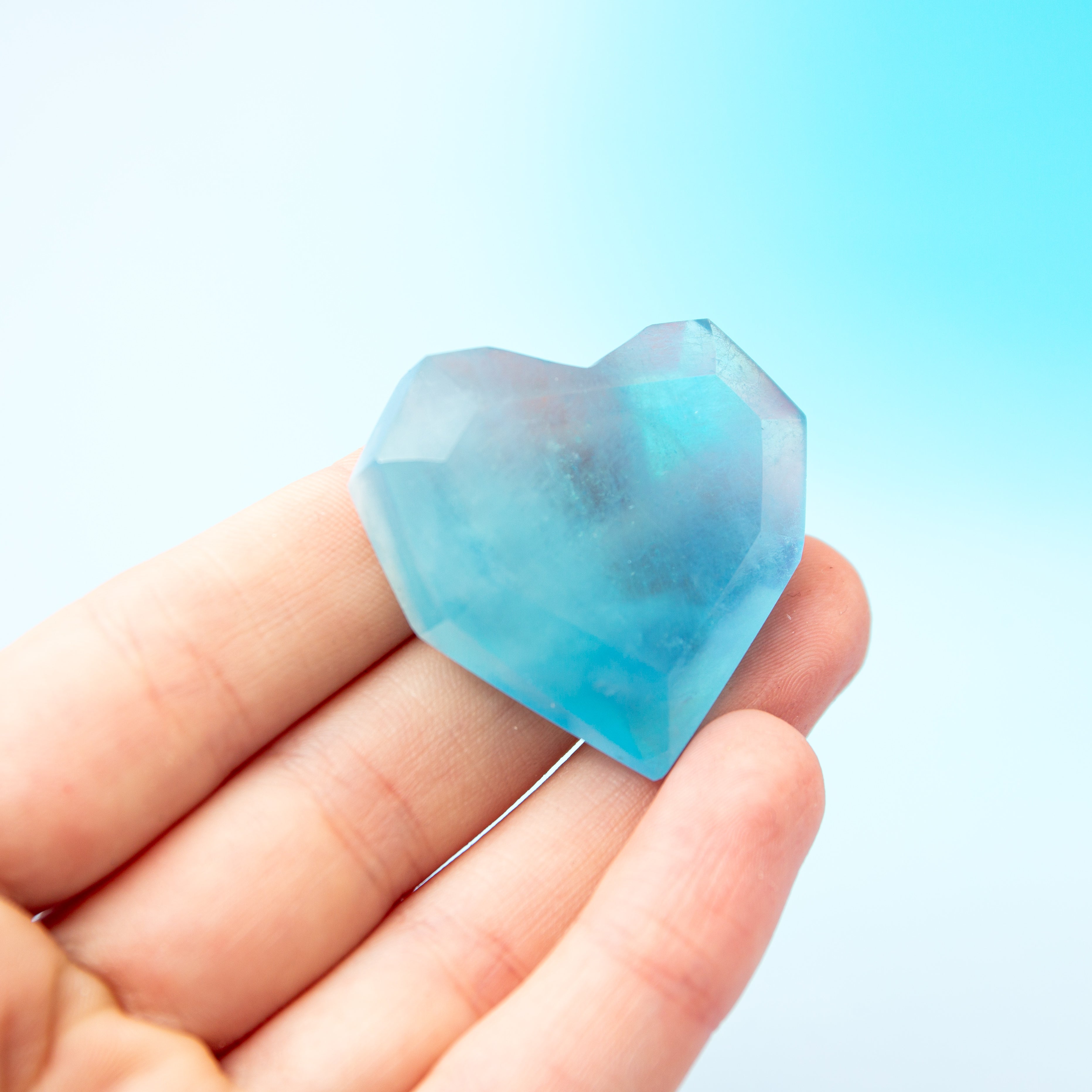 Aquamarine Heart - 23g