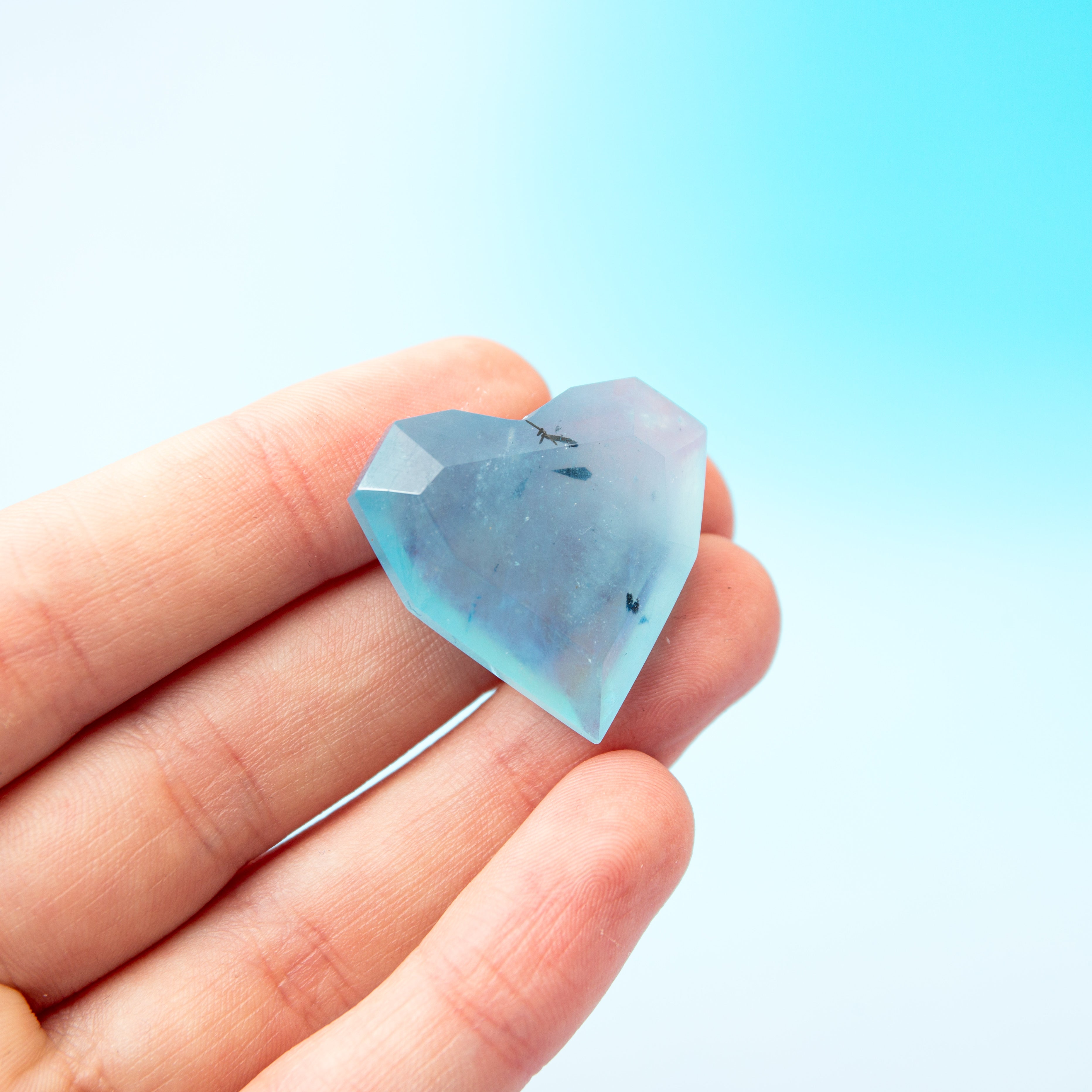 Aquamarine Heart - 9g