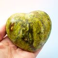 Green Opal Madagascar Heart - 9cm/299g