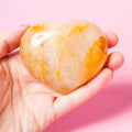 Golden Healer Quartz Heart - 8cm/198g