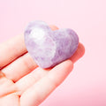 Lapidolite Heart - 5cm/47g (H26A)