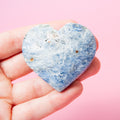 Blue Kyanite Heart - 5cm/82g