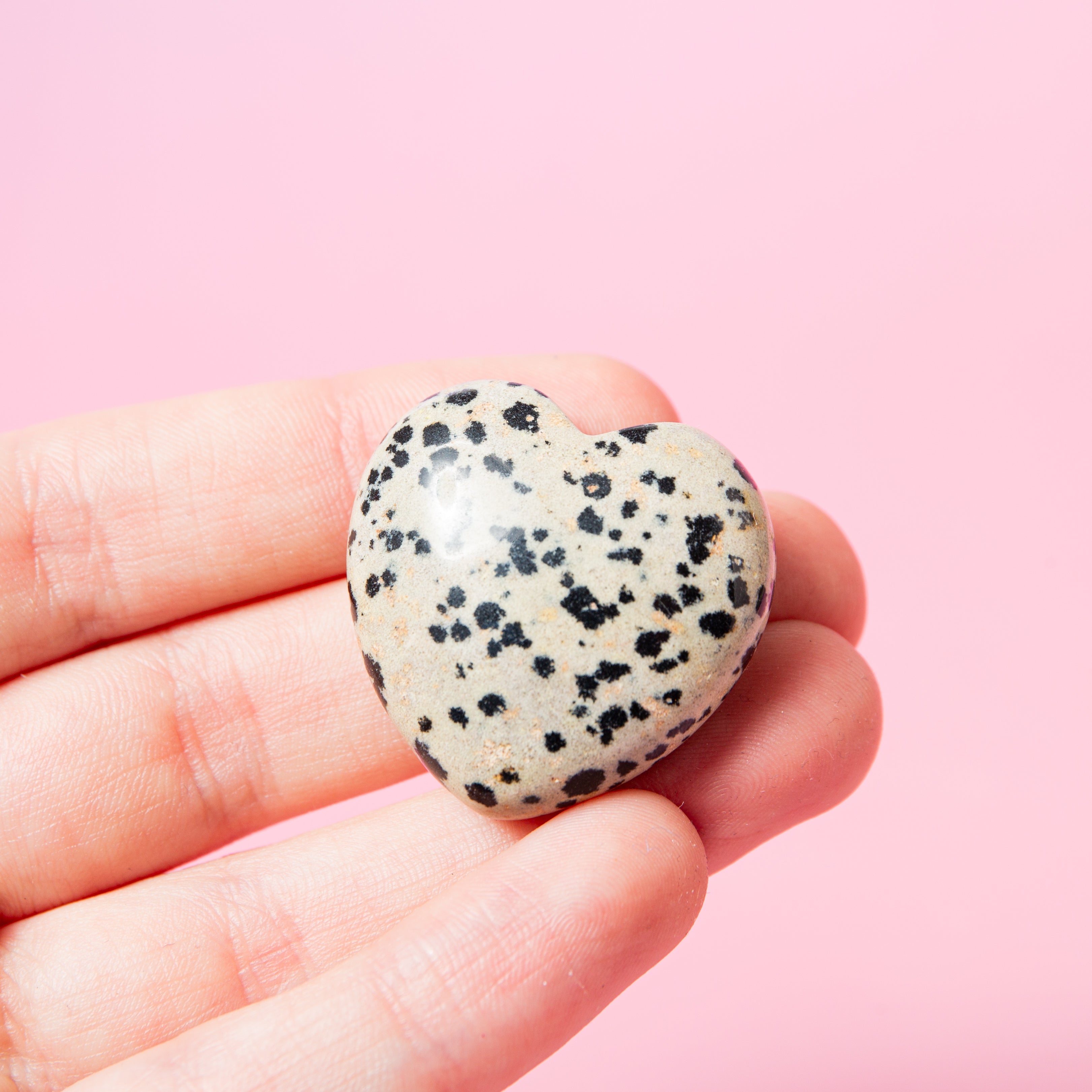 Dalmata Jáspis Szív -3cm/19g