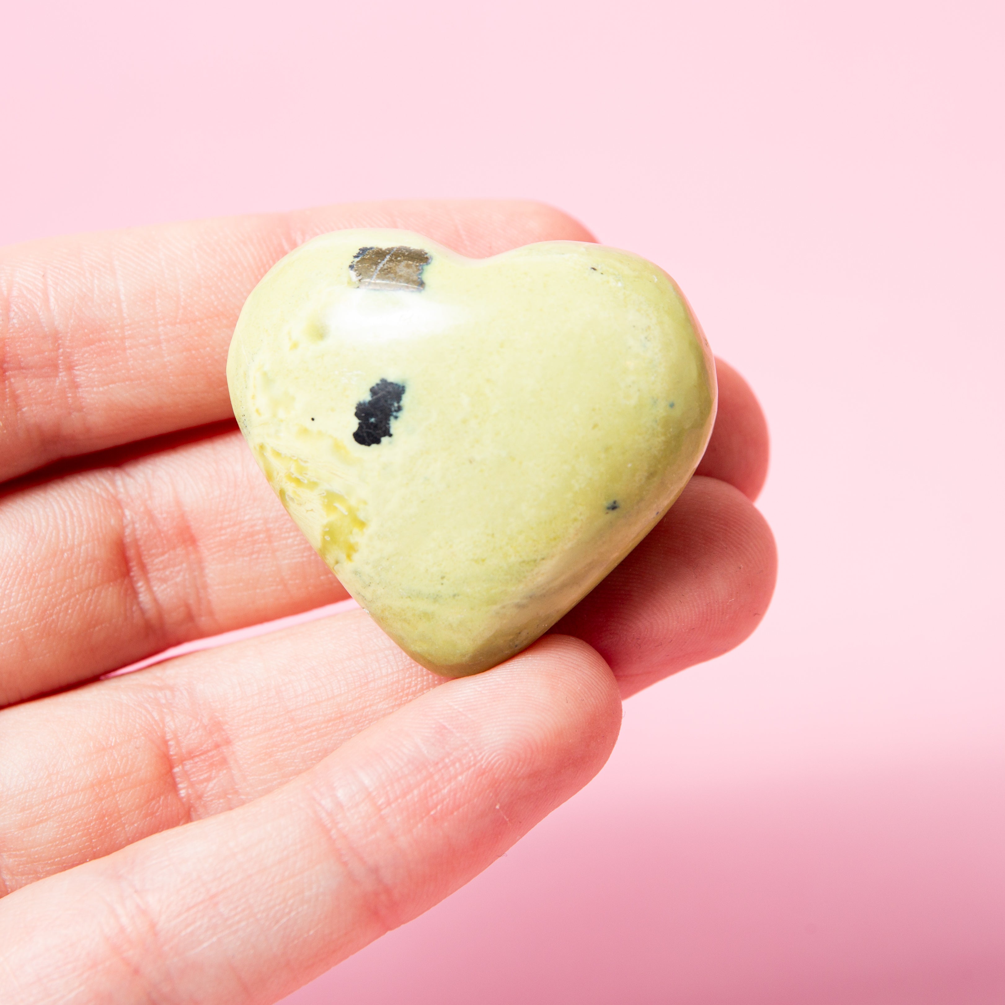 Szerpentin Szív – 3,5 cm/27 g