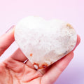 Pink Amethyst Heart -7cm/119g