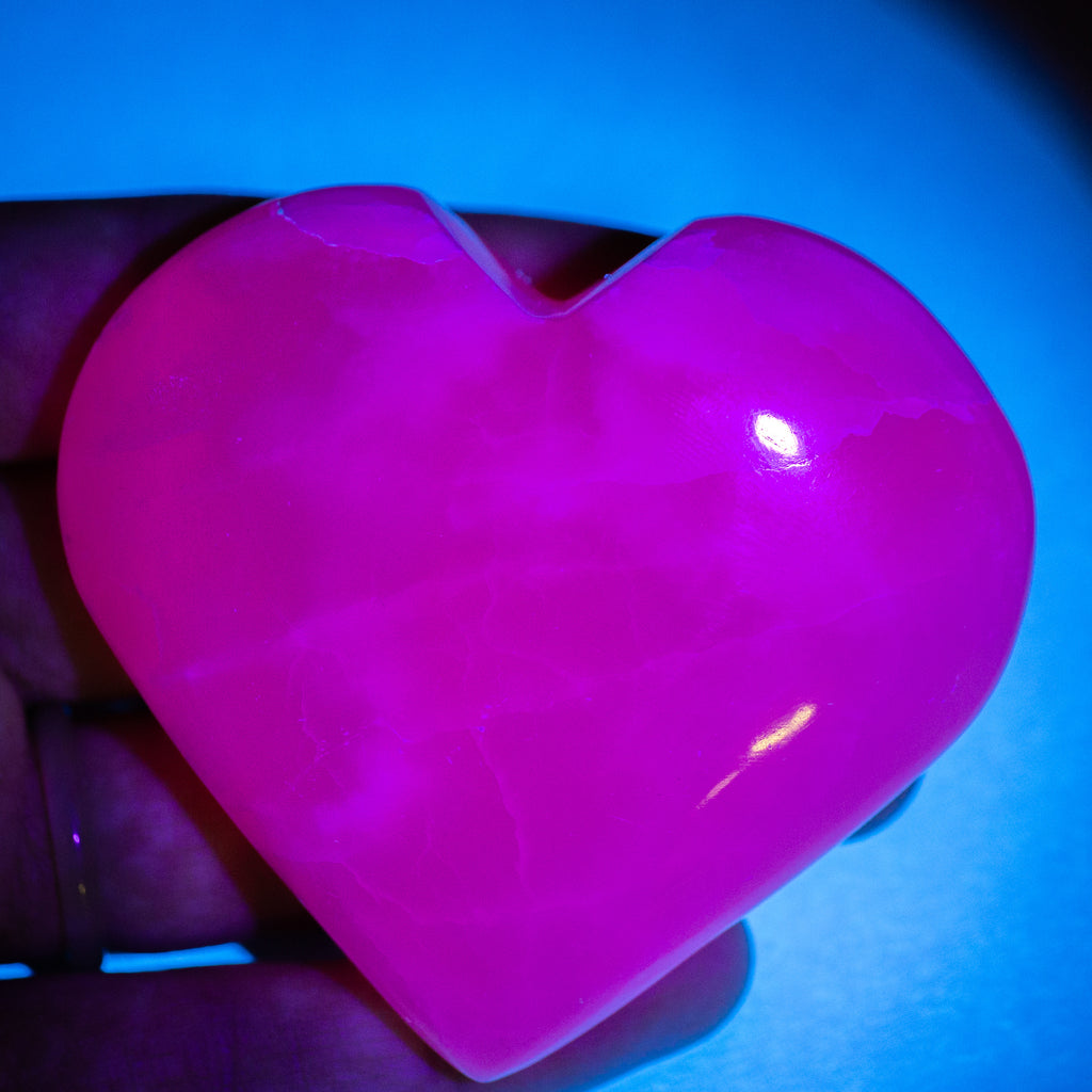 Mangano Calcite Heart - 6cm/128g