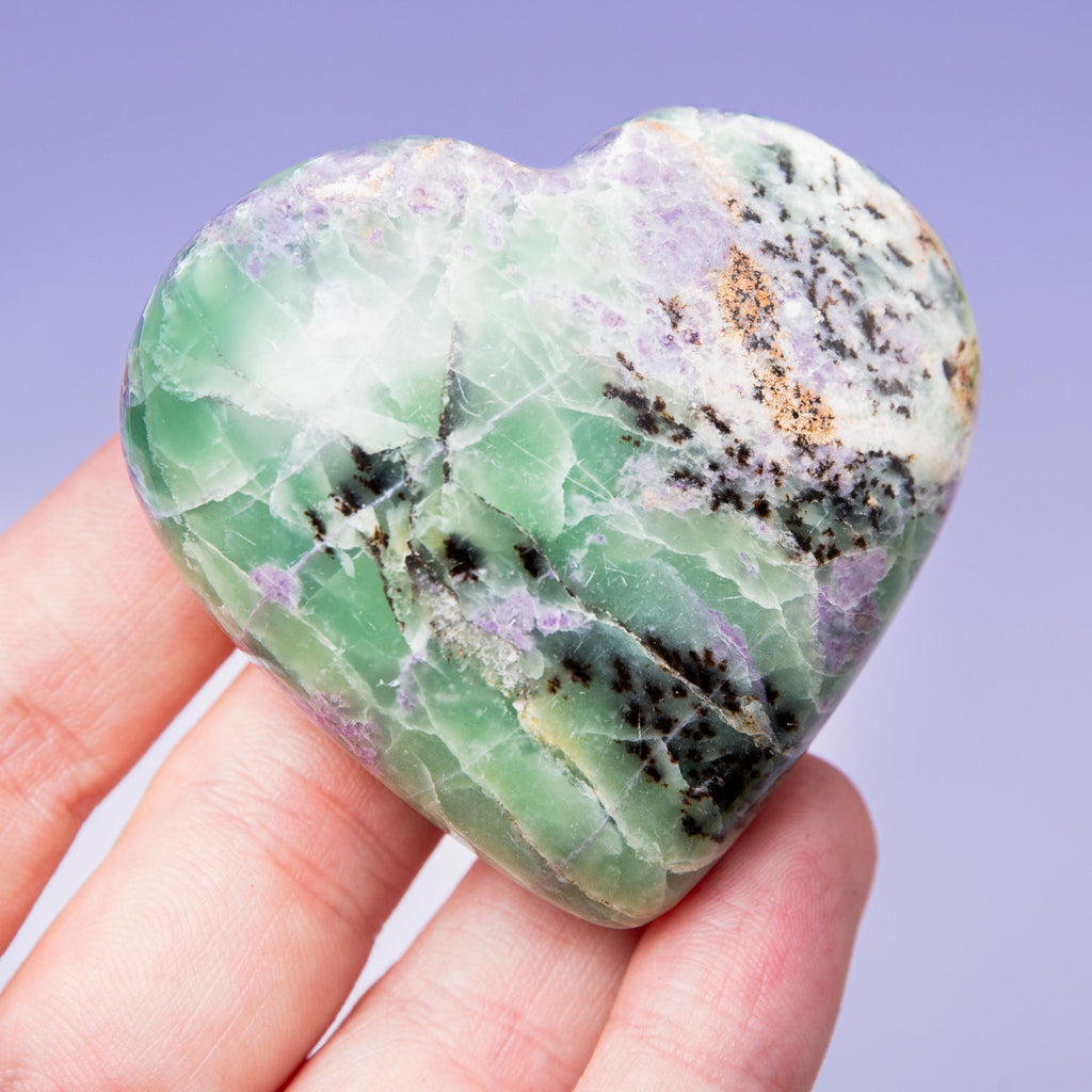 Bolivianite Heart - 5.5cm/73g C