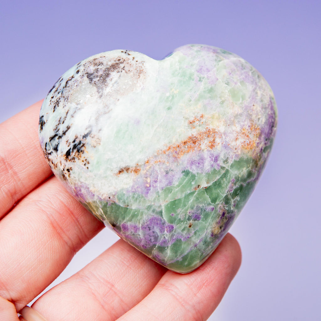 Bolivianite Heart - 5.5cm/73g C
