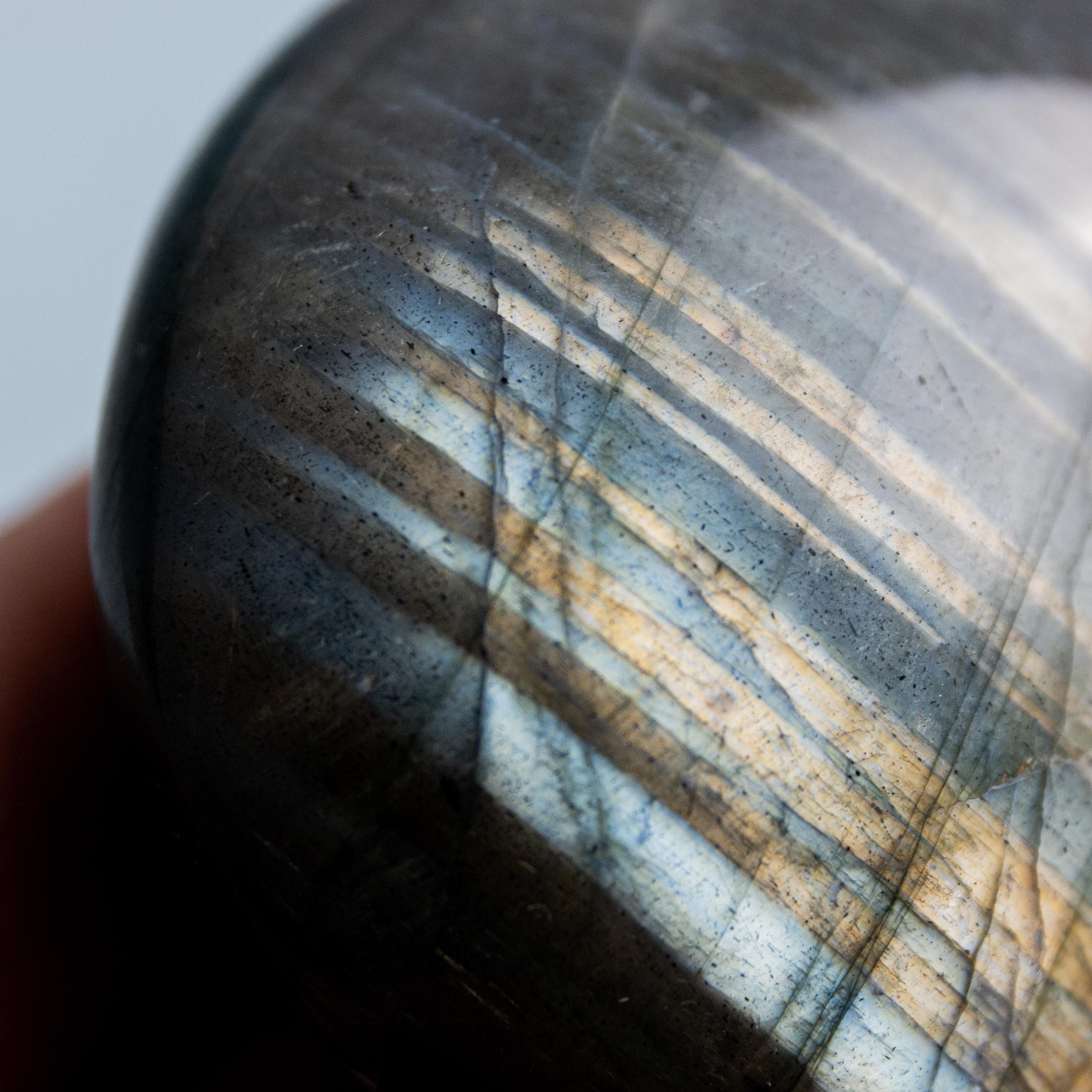 Labradorite Heart - 5cm (A)