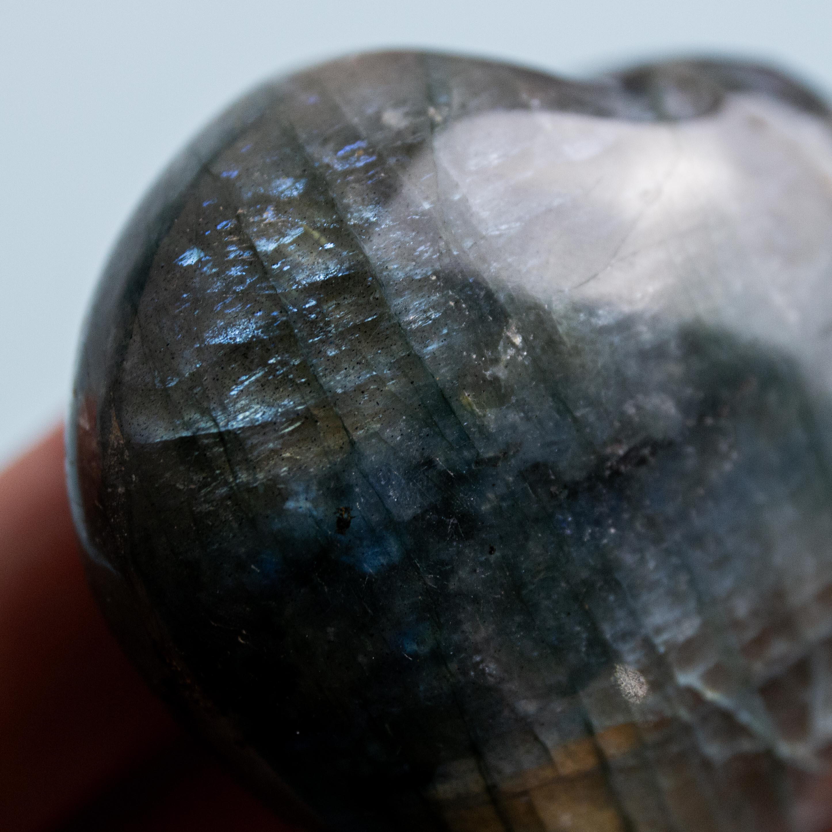 Labradorite Heart - 5cm (B)