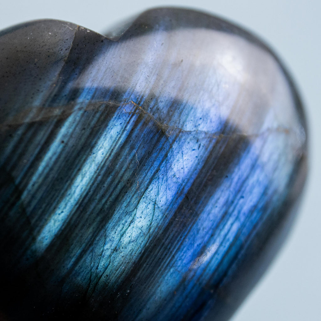 Labradorite Heart - 5cm (C)