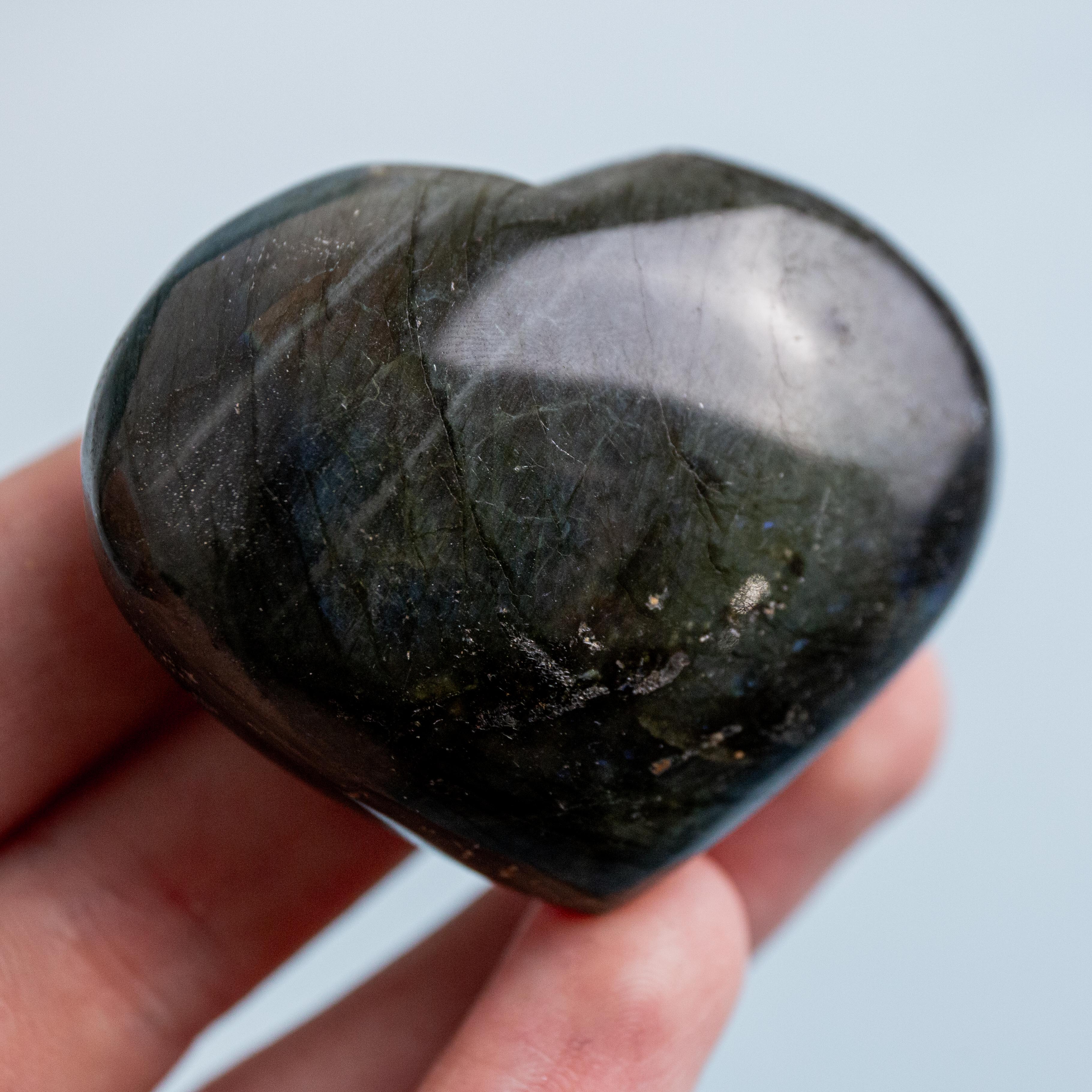Labradorite Heart - 5cm (D)