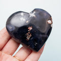 Flower Agate Heart - 6 cm 126 gr (A)