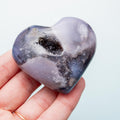 Flower Agate Heart - 5 cm 82 gr (C)