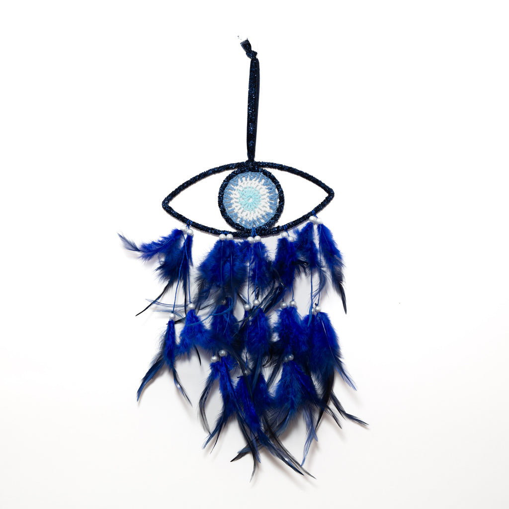 Álomfogó (Dreamcatcher) -  Evil eye 40cm