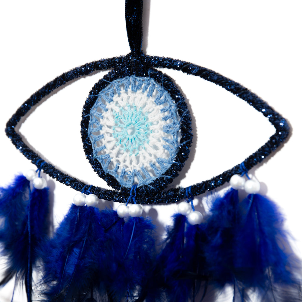 Álomfogó (Dreamcatcher) -  Evil eye 40cm