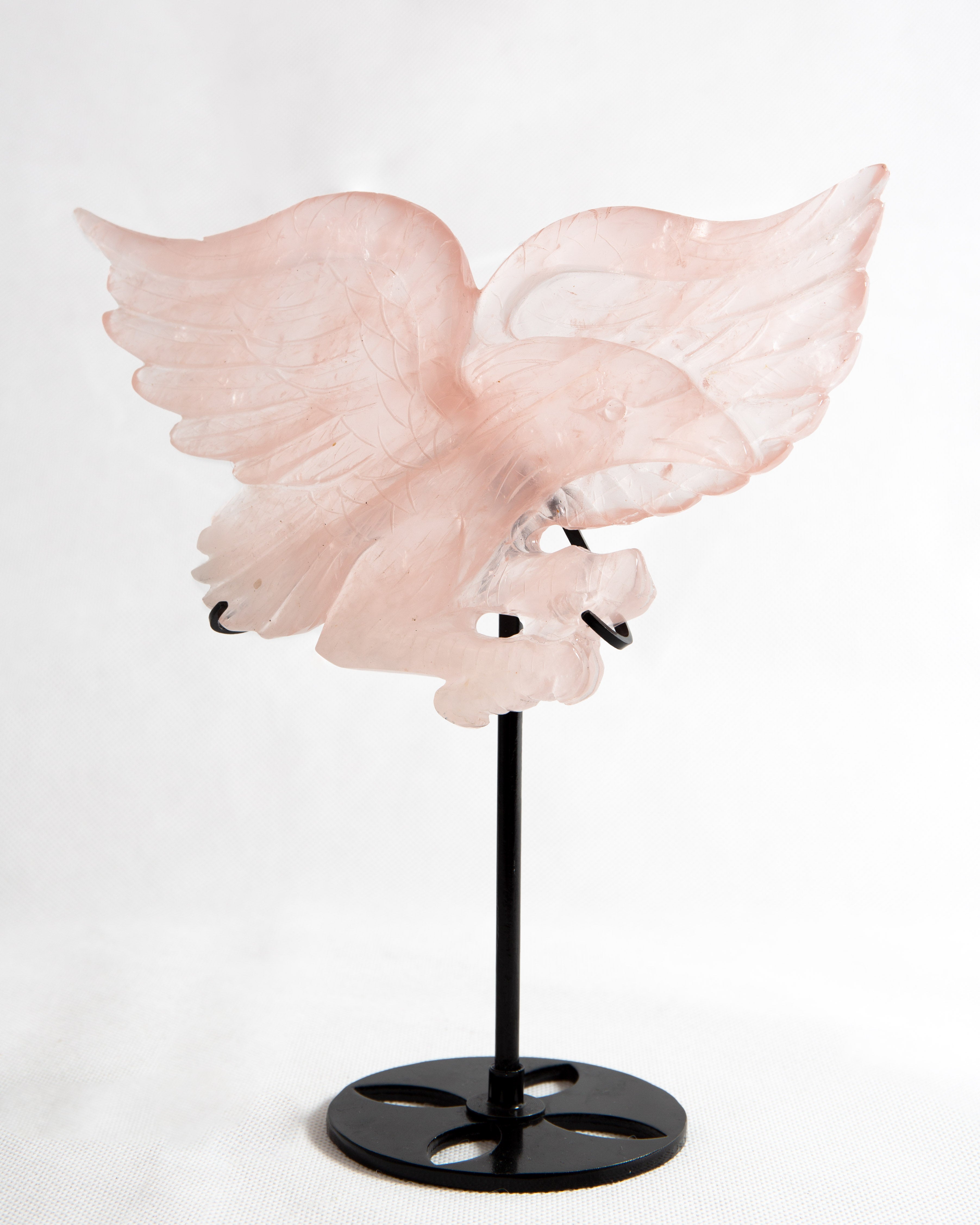 Rózsakvarc Sas Faragvány